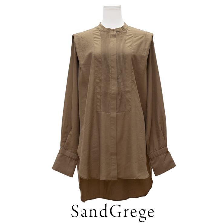 ピンタックブザムシャツブラウス | A.NATALY | 詳細画像10 