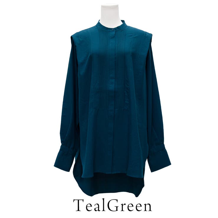 ピンタックブザムシャツブラウス | A.NATALY | 詳細画像11 