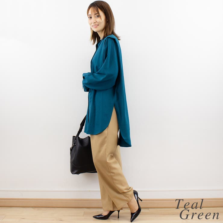 ピンタックブザムシャツブラウス | A.NATALY | 詳細画像2 