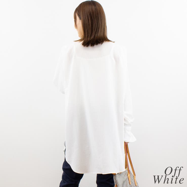 ピンタックブザムシャツブラウス | A.NATALY | 詳細画像3 