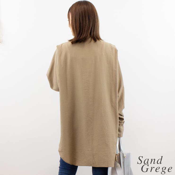 ピンタックブザムシャツブラウス | A.NATALY | 詳細画像5 