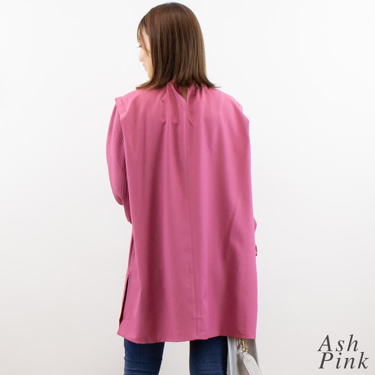 プリーツスリーブブラウス | A.NATALY | 詳細画像1 