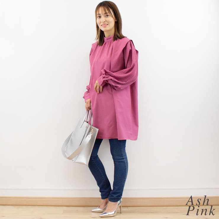 プリーツスリーブブラウス | A.NATALY | 詳細画像2 