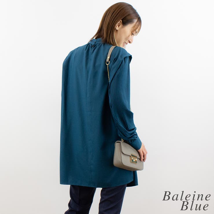 プリーツスリーブブラウス | A.NATALY | 詳細画像5 