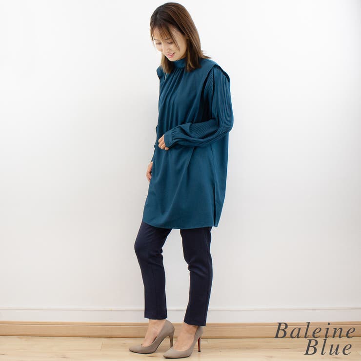 プリーツスリーブブラウス | A.NATALY | 詳細画像6 