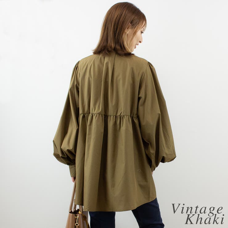 ワンティアードシャツブラウス | A.NATALY | 詳細画像1 