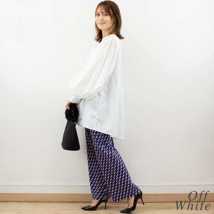 ワンティアードシャツブラウス | A.NATALY | 詳細画像4 