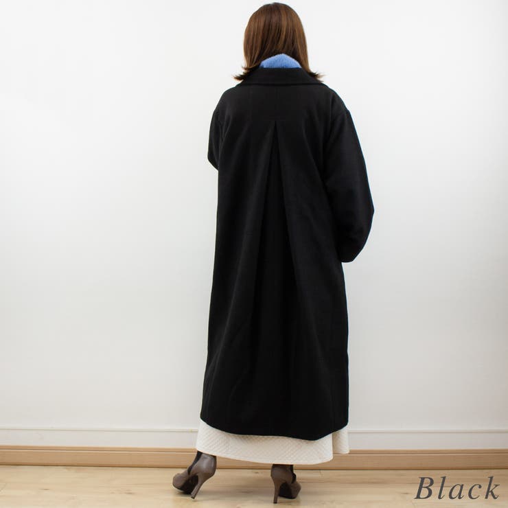 フェイクウールダブルチェスターコート | A.NATALY | 詳細画像8 