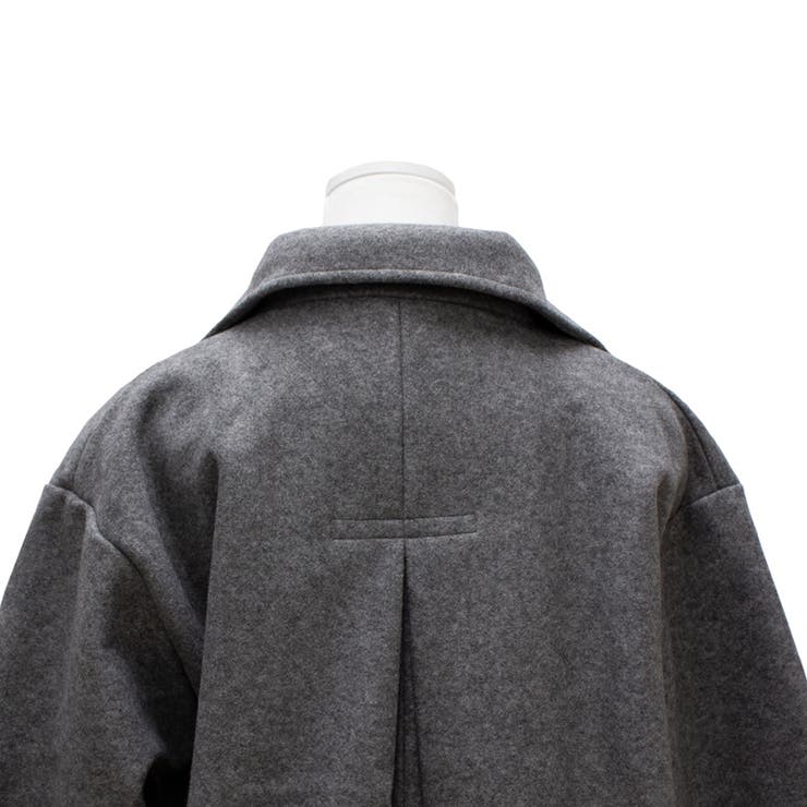 フェイクウールダブルチェスターコート | A.NATALY | 詳細画像16 