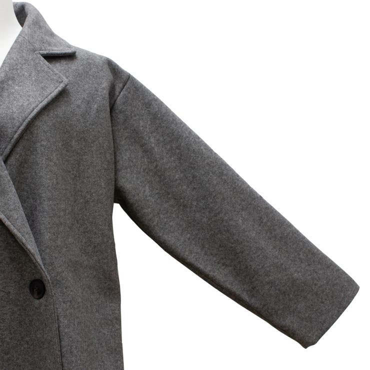 フェイクウールダブルチェスターコート | A.NATALY | 詳細画像18 