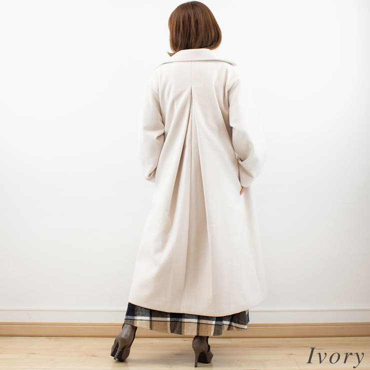 フェイクウールダブルチェスターコート | A.NATALY | 詳細画像2 