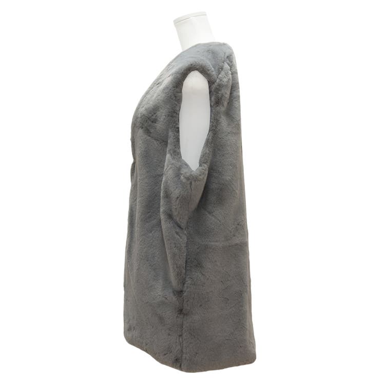 フェイクファーミドル丈ジレ | A.NATALY | 詳細画像13