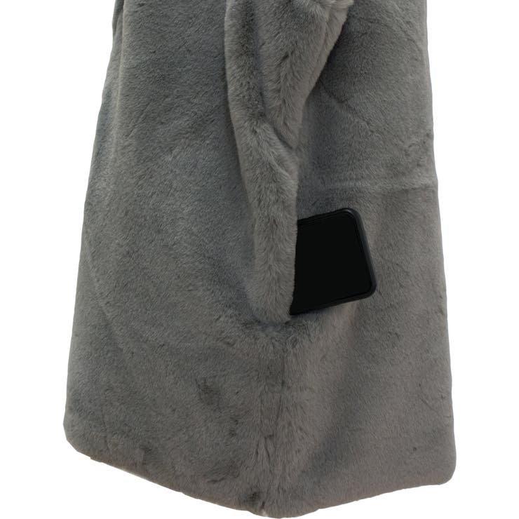 フェイクファーミドル丈ジレ | A.NATALY | 詳細画像17