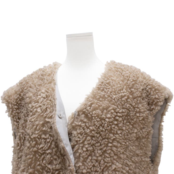 リングファー×オフトンリバーシブルベスト | A.NATALY | 詳細画像31 