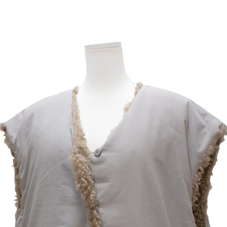 リングファー×オフトンリバーシブルベスト | A.NATALY | 詳細画像32 