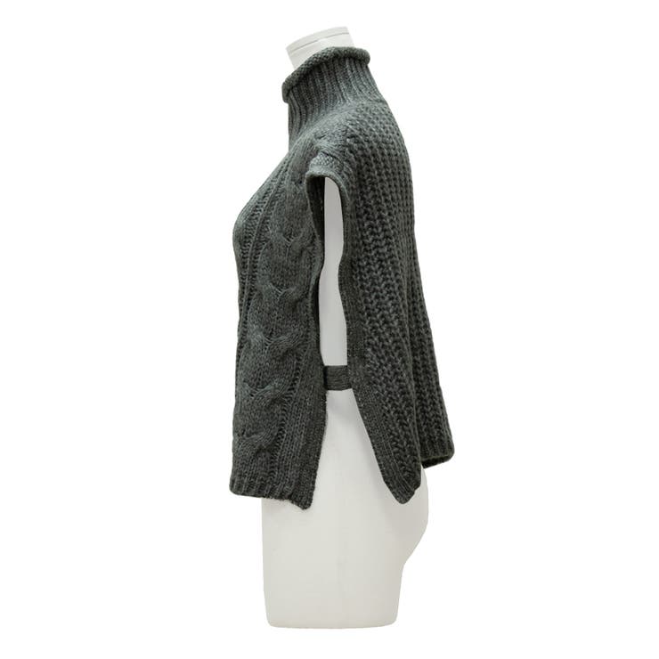 モヘアタッチケーブルクロップドベスト | A.NATALY | 詳細画像13 