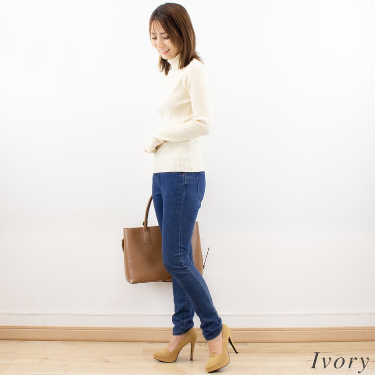 リブショートタートルプルオーバー | A.NATALY | 詳細画像4 