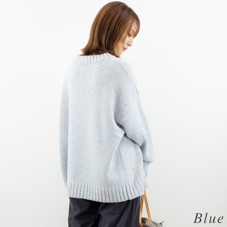 ミックス糸チュニックニット | A.NATALY | 詳細画像5 