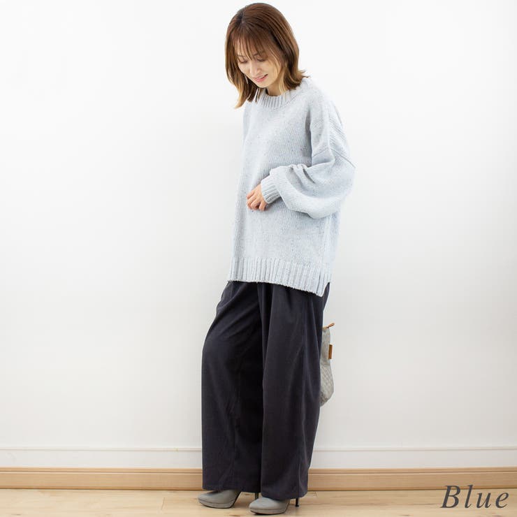 ミックス糸チュニックニット | A.NATALY | 詳細画像6 