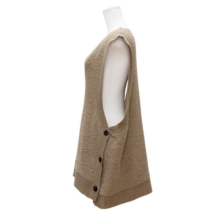 ブークレサイドボタンベスト | A.NATALY | 詳細画像13 