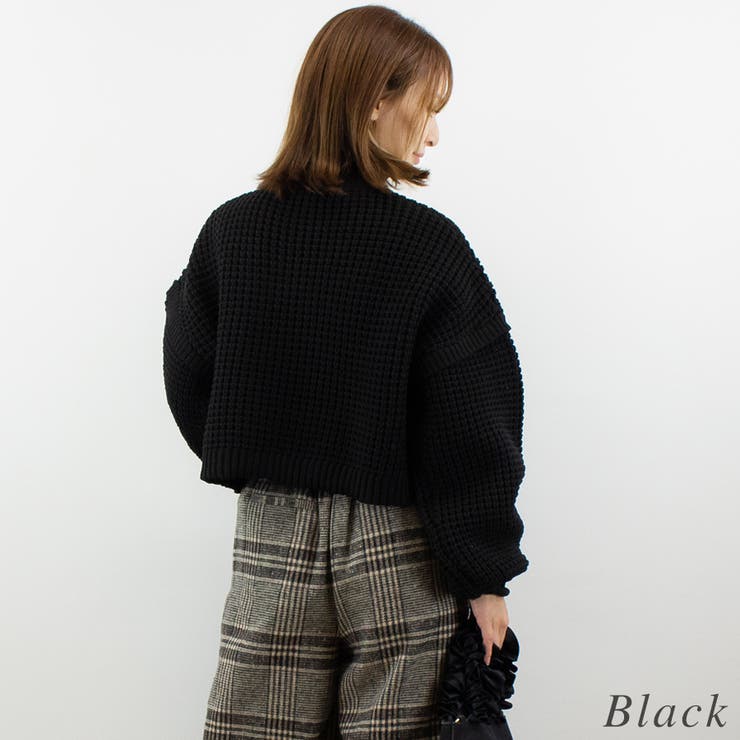 ワッフル編みニット | A.NATALY | 詳細画像5 