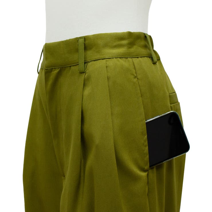 ツイル２タックパンツ | A.NATALY | 詳細画像14 