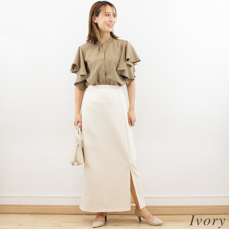 ポンチスリットスカート | A.NATALY | 詳細画像1 