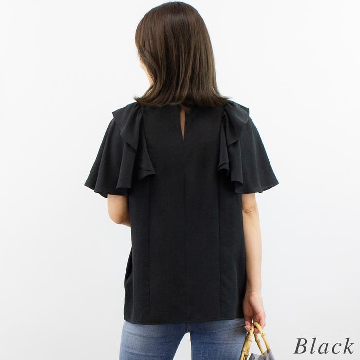 ダブルフリルブラウス | A.NATALY | 詳細画像7 