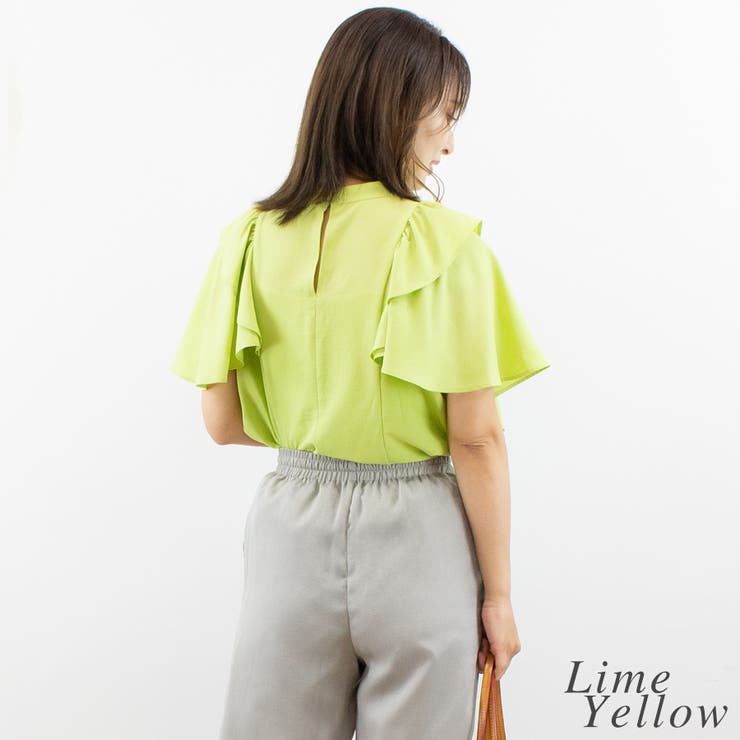 ダブルフリルブラウス | A.NATALY | 詳細画像5 