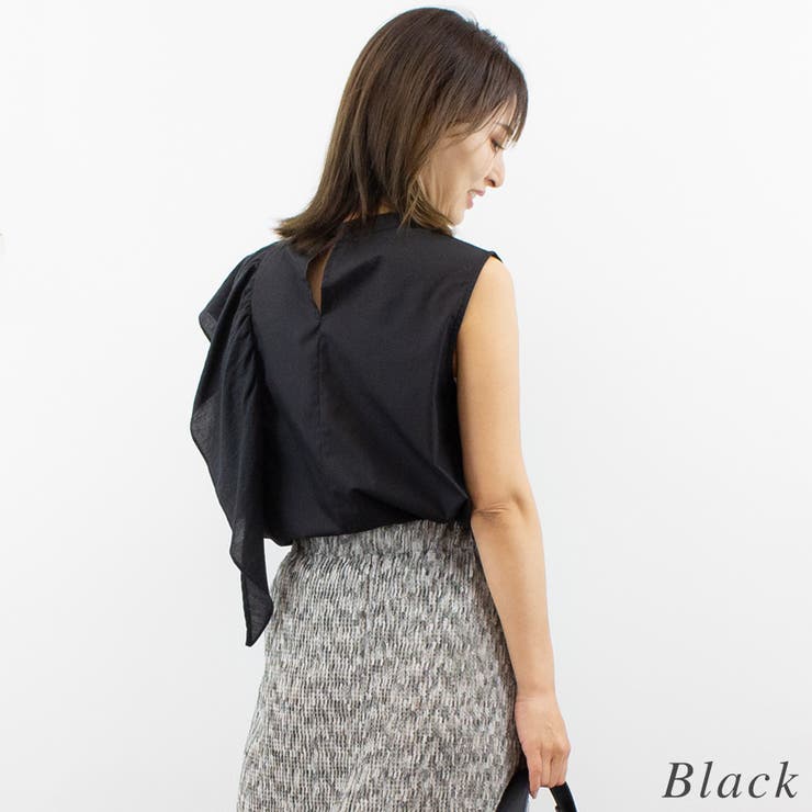 ライトボンディングノースリーブジレブラウス | LE PHIL（ル フィル