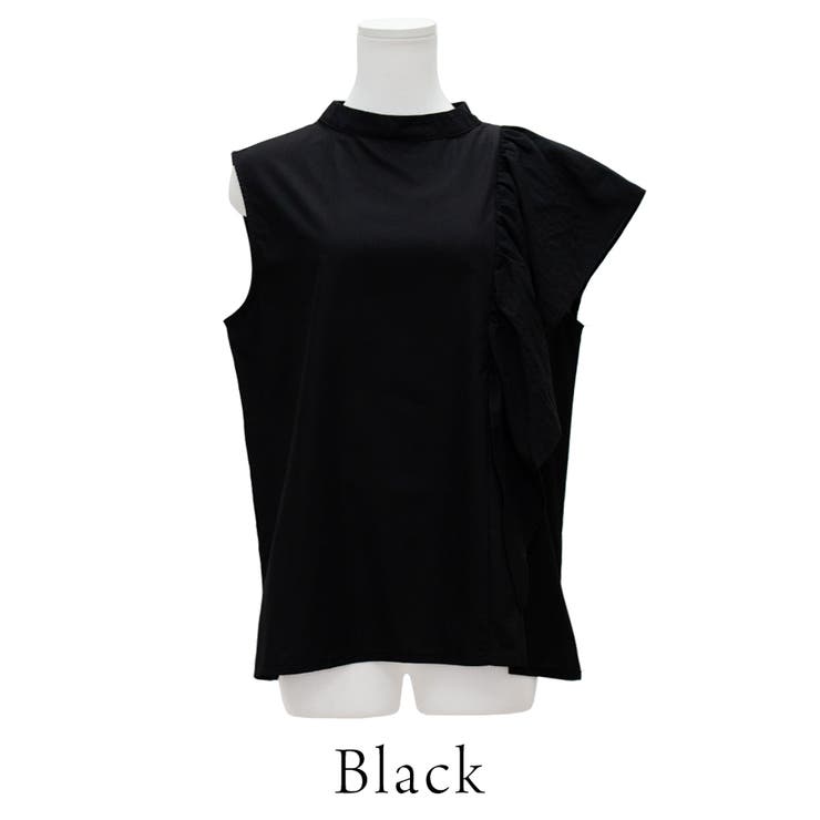 アシメフリルノースリーブブラウス | A.NATALY | 詳細画像12 