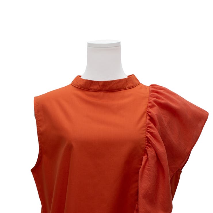 アシメフリルノースリーブブラウス | A.NATALY | 詳細画像15 