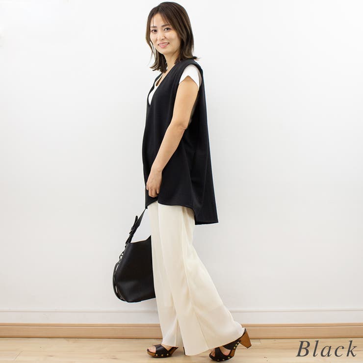 ポンチサイドタックベスト | A.NATALY | 詳細画像8 