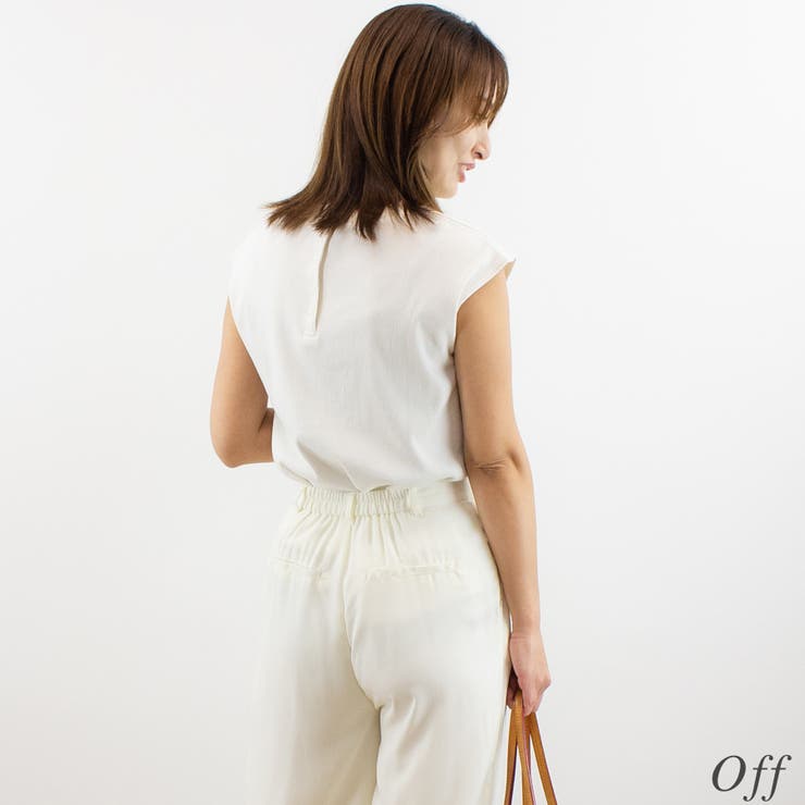 フレンチスリーブリブカットソー | A.NATALY | 詳細画像3 