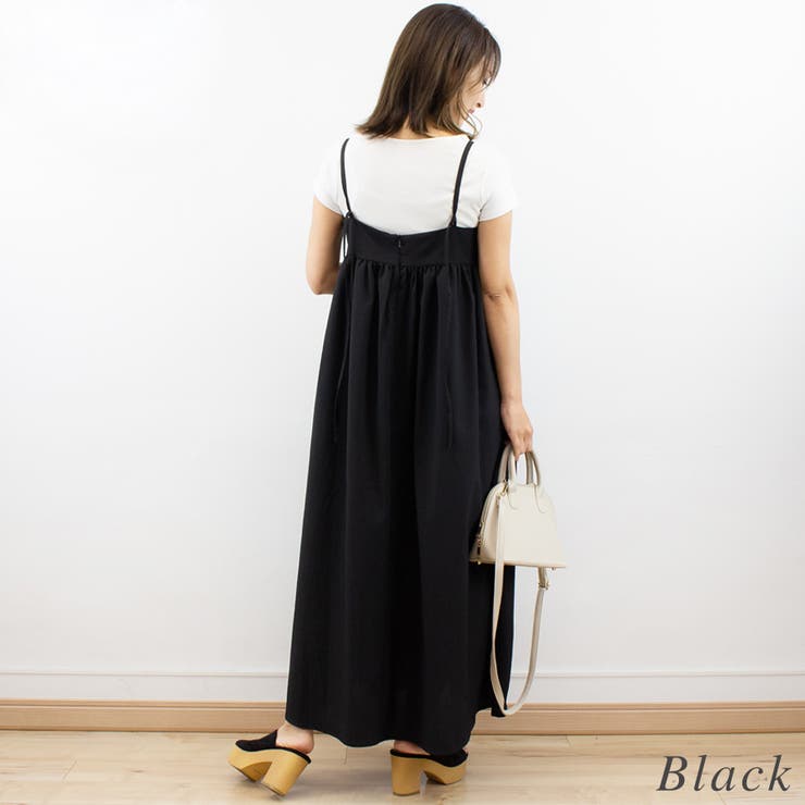 クレープペプラムキャミワンピース | A.NATALY | 詳細画像2 