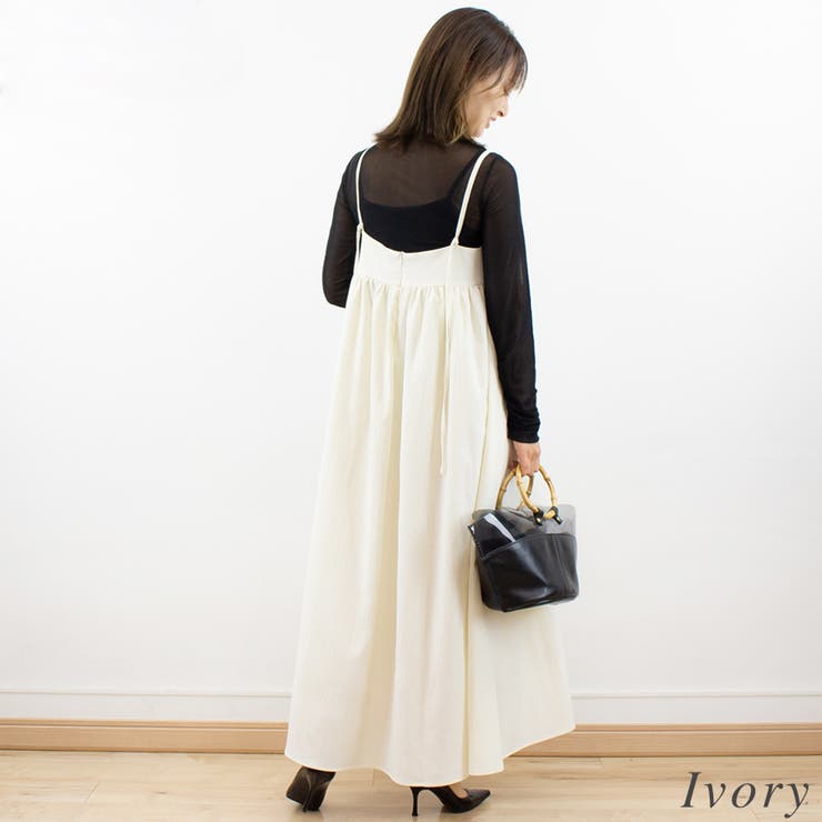 クレープペプラムキャミワンピース | A.NATALY | 詳細画像4 