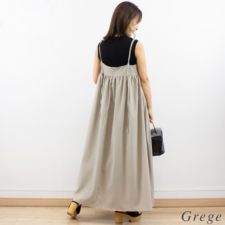 クレープペプラムキャミワンピース | A.NATALY | 詳細画像6 