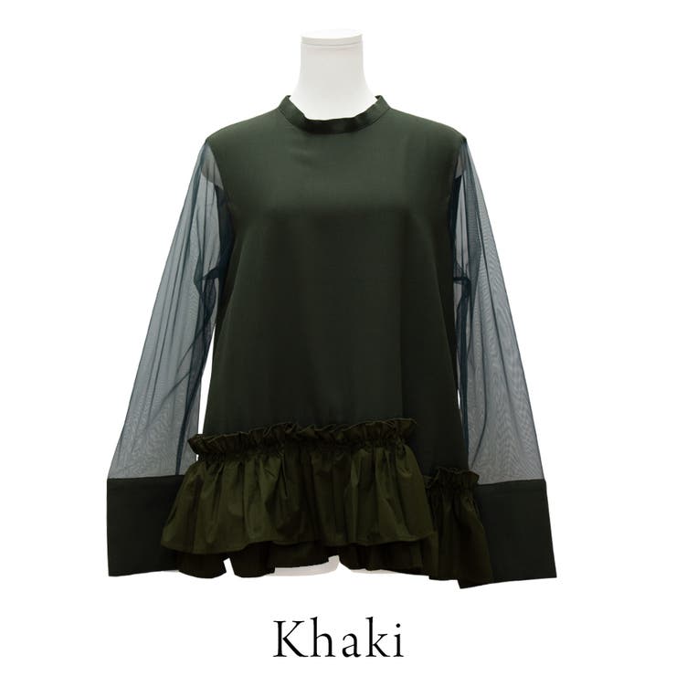 バブルヘムシアースリーブトップス | A.NATALY | 詳細画像8 