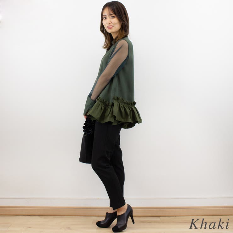 バブルヘムシアースリーブトップス | A.NATALY | 詳細画像6 