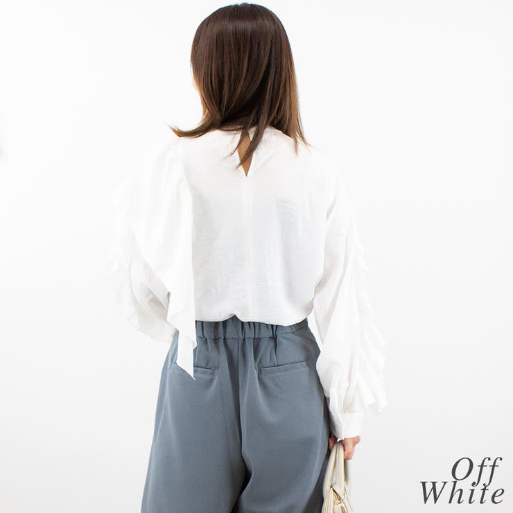 フリルフリルブラウス | A.NATALY | 詳細画像3 