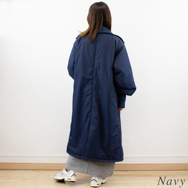 リブスタンドカラーロングダウン | A.NATALY | 詳細画像2 