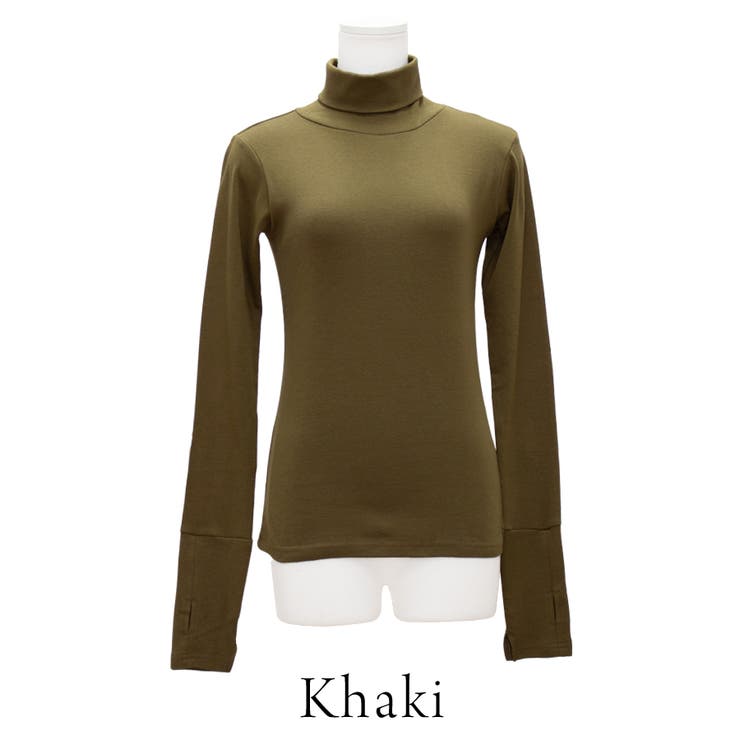 ハイネック指穴カットソー | A.NATALY | 詳細画像13 