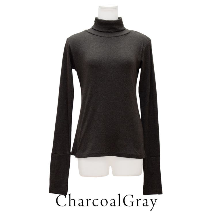 ハイネック指穴カットソー | A.NATALY | 詳細画像14 