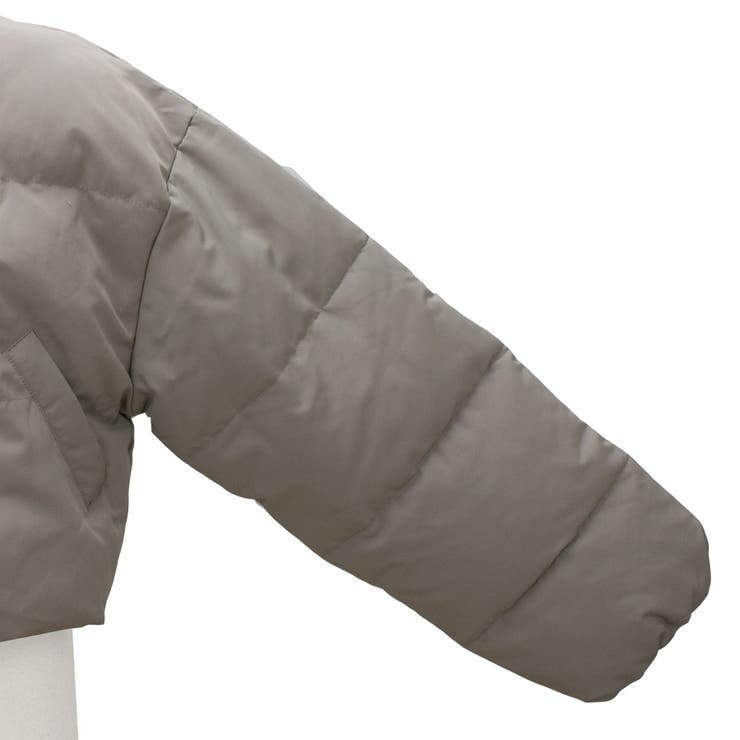 ファイバーダウンスタンドカラーショート丈ジャケット | A.NATALY | 詳細画像14 