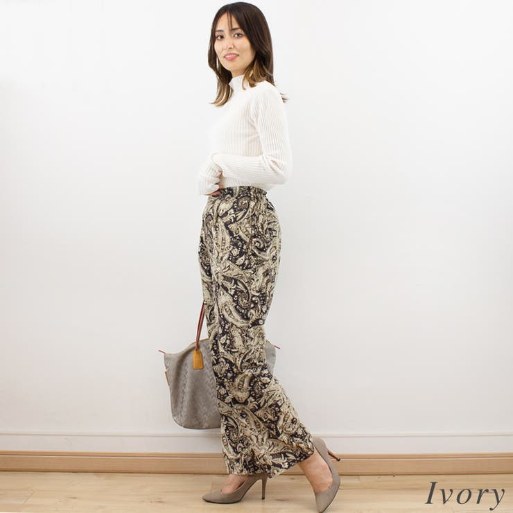 モール糸リブハイネックプルオーバー | A.NATALY | 詳細画像4 