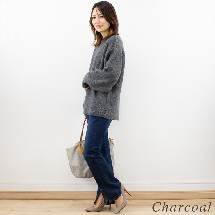 ウール混シャギーニット | A.NATALY | 詳細画像8 