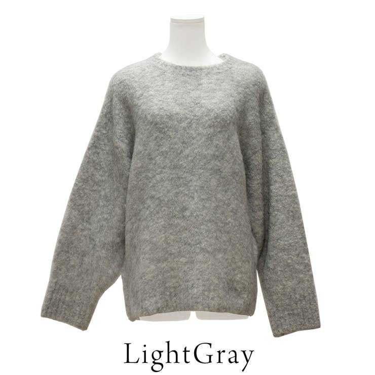 ウール混シャギーニット | A.NATALY | 詳細画像9 