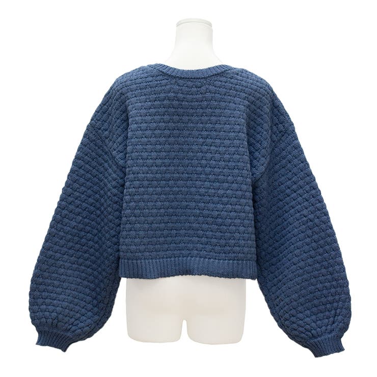 ポップコーン前後２WAYカーディガン | A.NATALY | 詳細画像14 