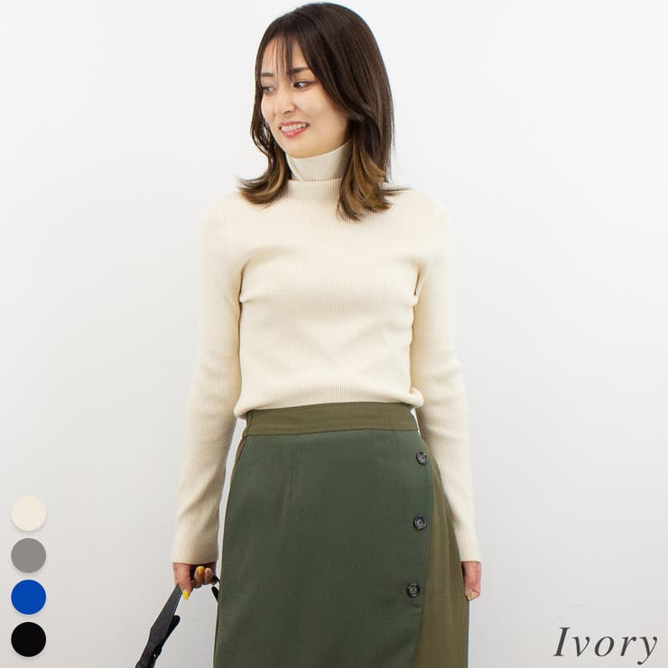 アイボリー | クールクール袖ボタンプルオーバー | A.NATALY