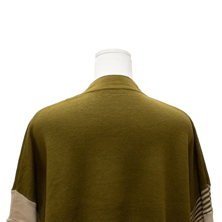 パネル配色スクエアニットプルオーバー | A.NATALY | 詳細画像13 